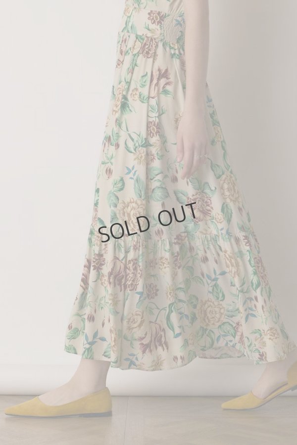 画像5: {SOLD}グレースコンチネンタル|GRACE CONTINENTAL  アンティークフラワープリントワンピース{-BES} (5)