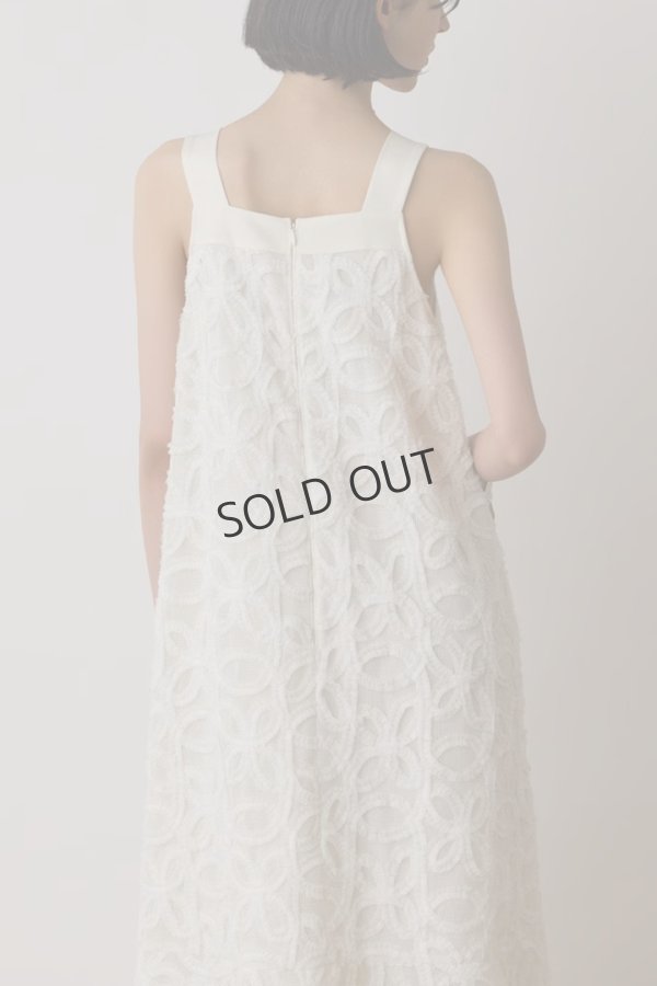 画像5: {SOLD}グレースコンチネンタル|GRACE CONTINENTAL  テープ刺繍メッシュワンピース{-BES} (5)