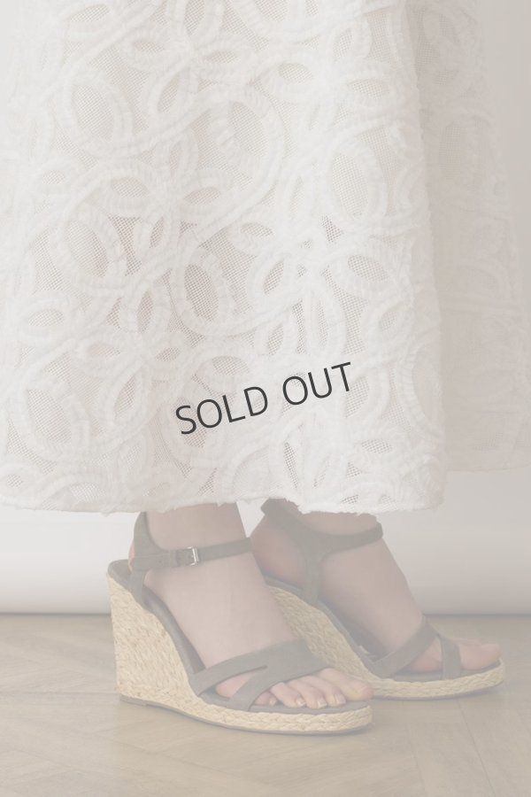 画像8: {SOLD}グレースコンチネンタル|GRACE CONTINENTAL  テープ刺繍メッシュワンピース{-BES} (8)