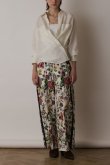 画像4: 【 10%OFF セール｜30,800円→27,720円】 グレースコンチネンタル｜GRACE CONTINENTAL  シアー2wayウエスタンシャツ{-BES} (4)