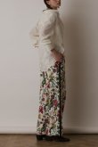 画像6: 【 10%OFF セール｜30,800円→27,720円】 グレースコンチネンタル｜GRACE CONTINENTAL  シアー2wayウエスタンシャツ{-BES} (6)
