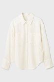 画像10: 【 10%OFF セール｜30,800円→27,720円】 グレースコンチネンタル｜GRACE CONTINENTAL  シアー2wayウエスタンシャツ{-BES} (10)