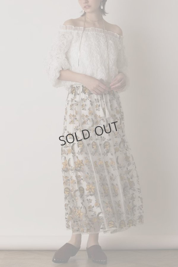 画像3: {SOLD}グレースコンチネンタル|GRACE CONTINENTAL  シャーリングトップ{-BES} (3)