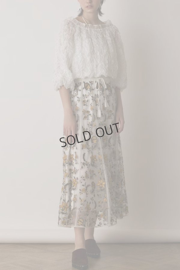 画像8: {SOLD}グレースコンチネンタル|GRACE CONTINENTAL  シャーリングトップ{-BES} (8)