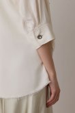 画像5: 【 10%OFF セール｜31,900円→28,710円】 グレースコンチネンタル｜GRACE CONTINENTAL  ハーフスリーブルーズシャツ{-BES} (5)