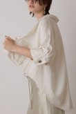 画像6: 【 10%OFF セール｜31,900円→28,710円】 グレースコンチネンタル｜GRACE CONTINENTAL  ハーフスリーブルーズシャツ{-BES} (6)