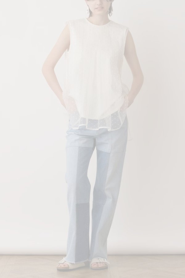 画像3:  {SOLD} グレースコンチネンタル｜GRACE CONTINENTAL  シアージャガードカットトップ{-BES} (3)