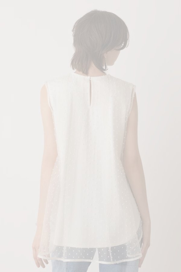 画像5:  {SOLD} グレースコンチネンタル｜GRACE CONTINENTAL  シアージャガードカットトップ{-BES} (5)