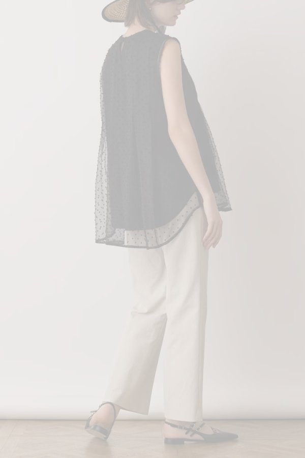 画像6:  {SOLD} グレースコンチネンタル｜GRACE CONTINENTAL  シアージャガードカットトップ{-BES} (6)