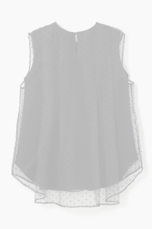 画像8:  {SOLD} グレースコンチネンタル｜GRACE CONTINENTAL  シアージャガードカットトップ{-BES} (8)