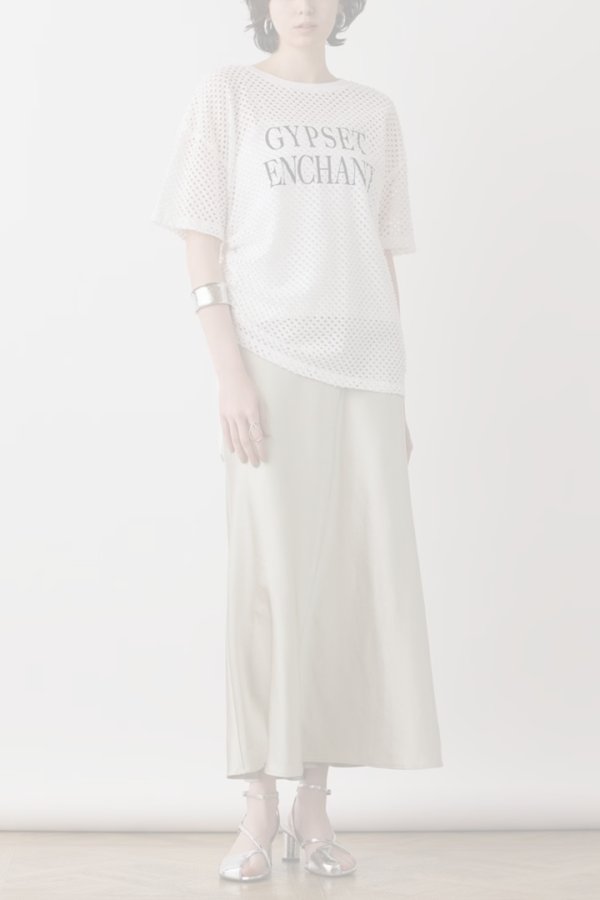 画像2:   グレースコンチネンタル｜GRACE CONTINENTAL  クラッシュロゴTシャツ{-BES} (2)