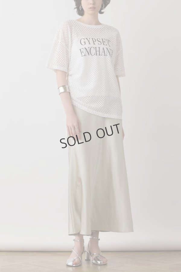 画像2: {SOLD}グレースコンチネンタル｜GRACE CONTINENTAL  クラッシュロゴTシャツ{-BES} (2)