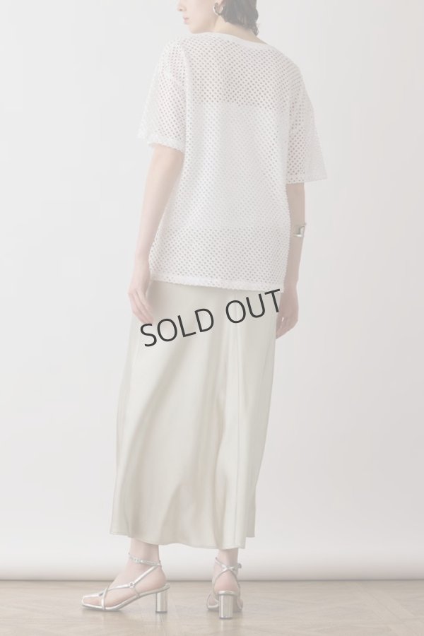 画像10: {SOLD}グレースコンチネンタル｜GRACE CONTINENTAL  クラッシュロゴTシャツ{-BES} (10)