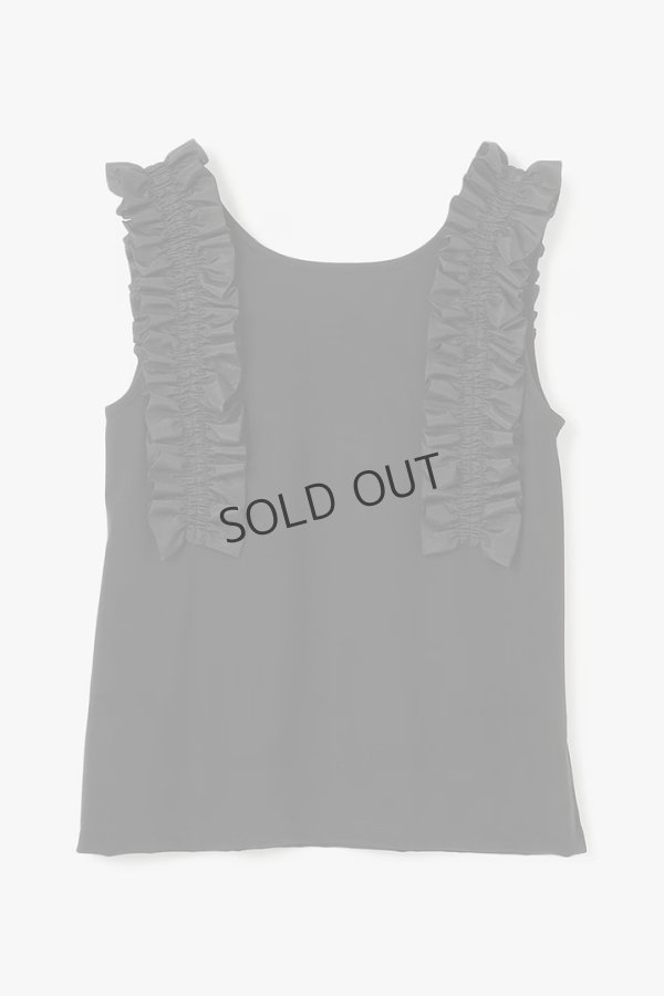 画像12: {SOLD}グレースコンチネンタル|GRACE CONTINENTAL  フリルカットトップ{-BES} (12)