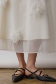 画像3: {SOLD}グレースコンチネンタル|GRACE CONTINENTAL  メッシュフラワースカート{-BES} (3)
