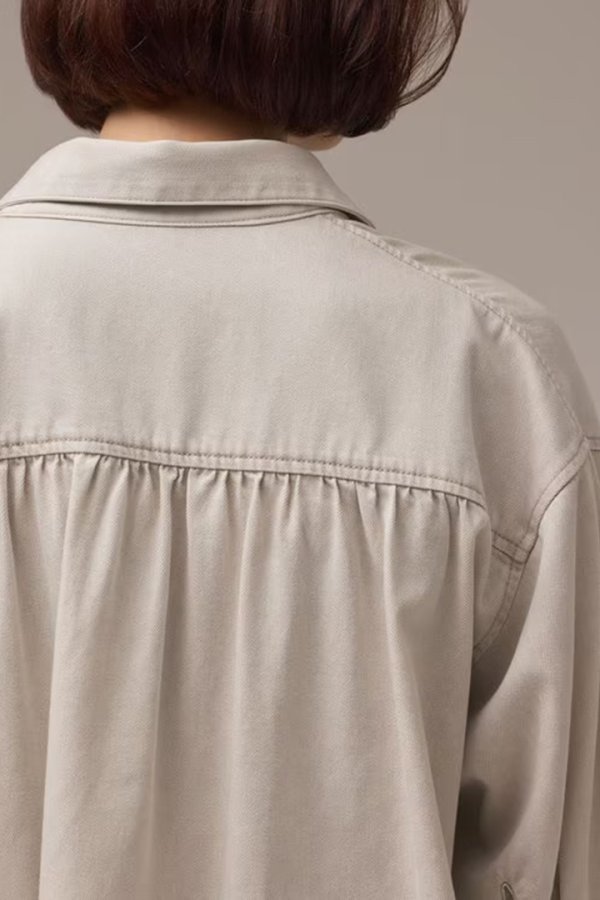 画像8: ★取り寄せリクエスト注文受付中★ グレースコンチネンタル｜GRACE CONTINENTAL  ツイルハーフスリーブシャツ{-BEA} (8)