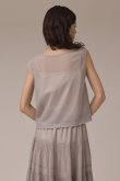 画像6: グレースコンチネンタル｜GRACE CONTINENTAL  オーガンドレープトップ{-BEA} (6)