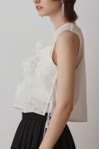 画像2: 【 30%OFF 会員様限定プレセール｜26,400円→18,480円】 グレースコンチネンタル｜GRACE CONTINENTAL  メッシュフラワートップ{-BES} (2)