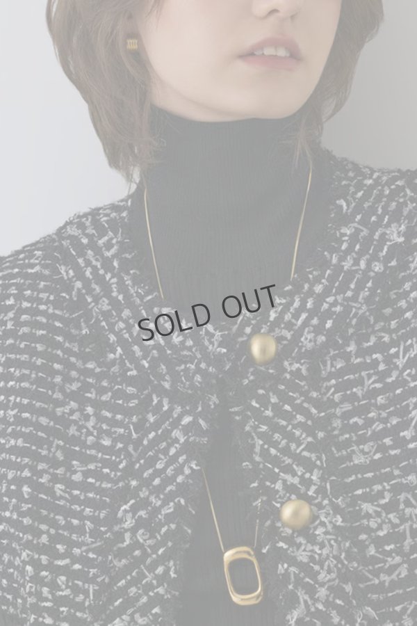 画像9: グレースコンチネンタル｜GRACE CONTINENTAL  ツイードコンビジャケット{-BEA} (9)