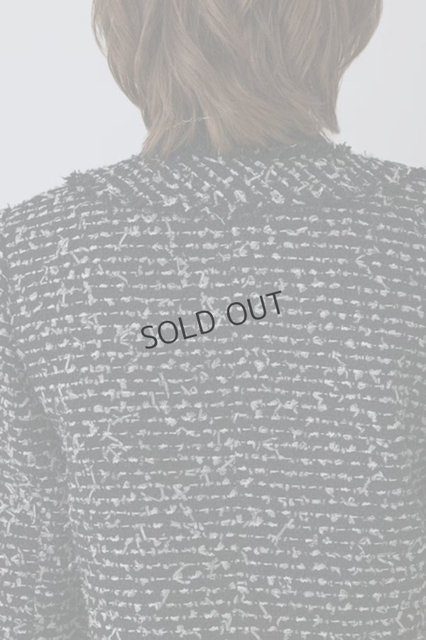 画像10: グレースコンチネンタル｜GRACE CONTINENTAL  ツイードコンビジャケット{-BEA} (10)