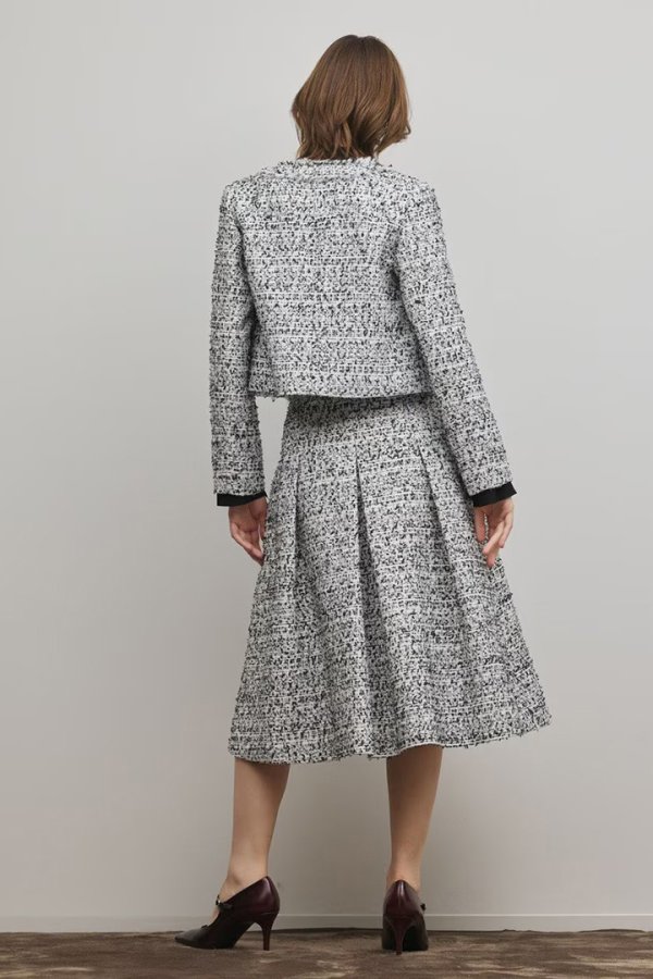 画像4: グレースコンチネンタル｜GRACE CONTINENTAL  ミックスツイードジャケット {-BFS} (4)