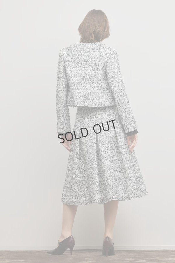 画像4: グレースコンチネンタル｜GRACE CONTINENTAL  ミックスツイードジャケット {-BFS} (4)