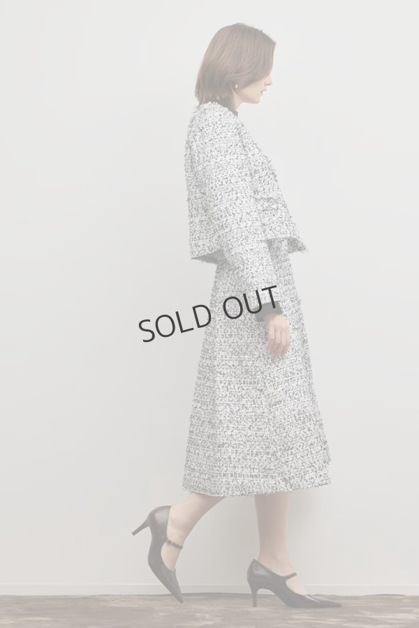 画像5: グレースコンチネンタル｜GRACE CONTINENTAL  ミックスツイードジャケット {-BFS} (5)