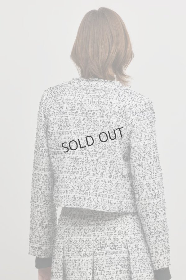 画像7: グレースコンチネンタル｜GRACE CONTINENTAL  ミックスツイードジャケット {-BFS} (7)