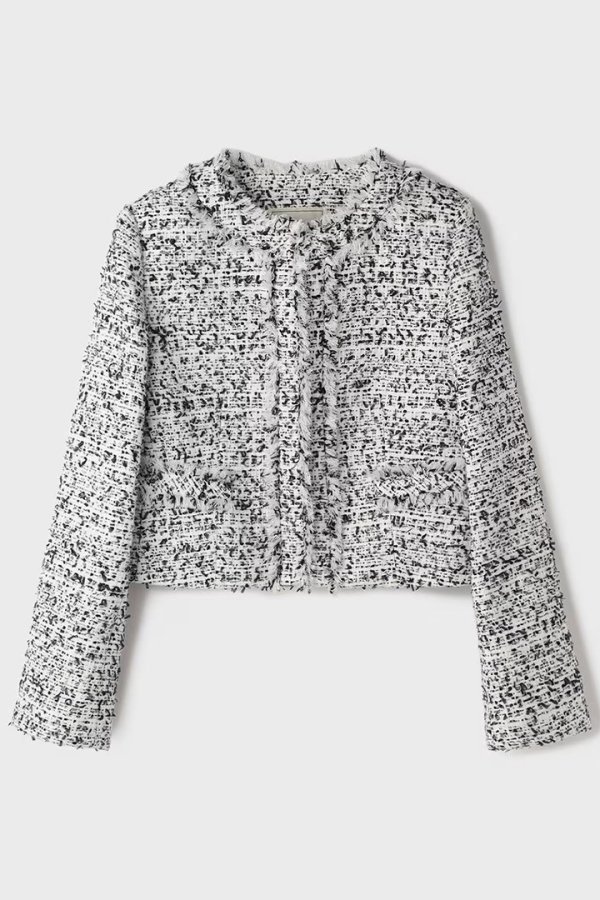 画像9: グレースコンチネンタル｜GRACE CONTINENTAL  ミックスツイードジャケット {-BFS} (9)