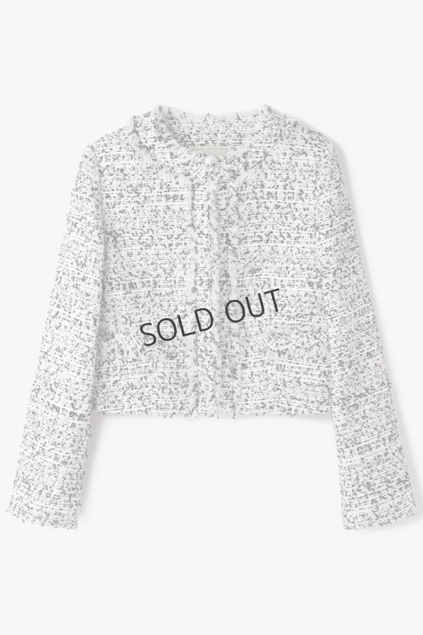 画像9: グレースコンチネンタル｜GRACE CONTINENTAL  ミックスツイードジャケット {-BFS} (9)