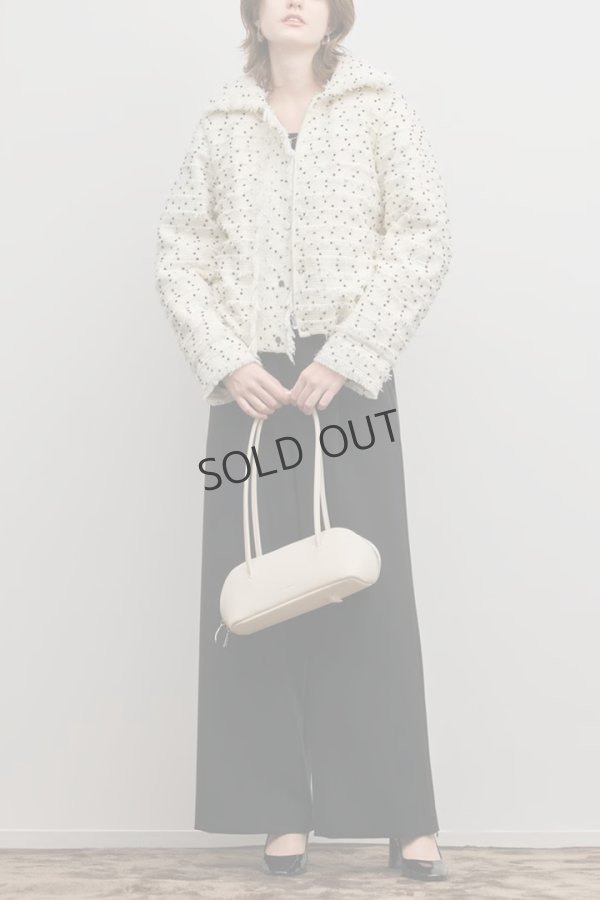 画像2: グレースコンチネンタル｜GRACE CONTINENTAL  ツイードダウンジャケット{-BFS} (2)