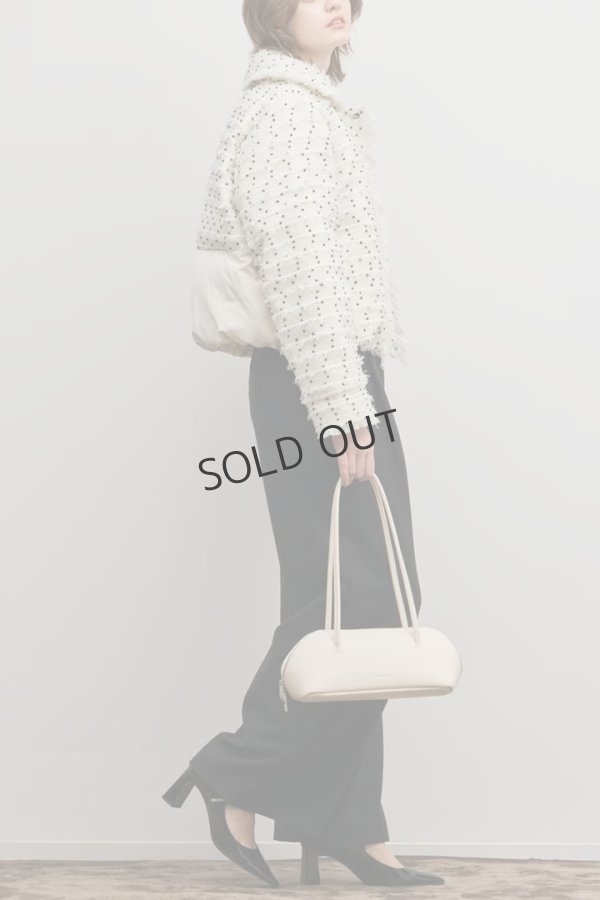 画像5: グレースコンチネンタル｜GRACE CONTINENTAL  ツイードダウンジャケット{-BFS} (5)