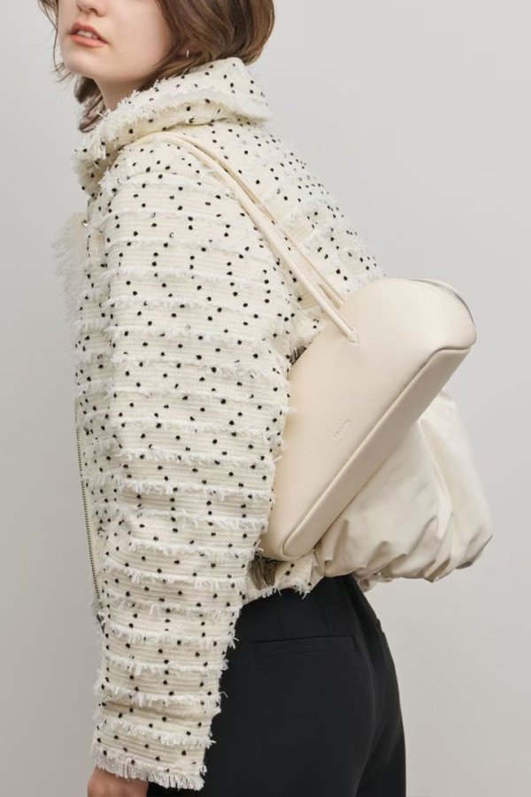 画像6: グレースコンチネンタル｜GRACE CONTINENTAL  ツイードダウンジャケット{-BFS} (6)