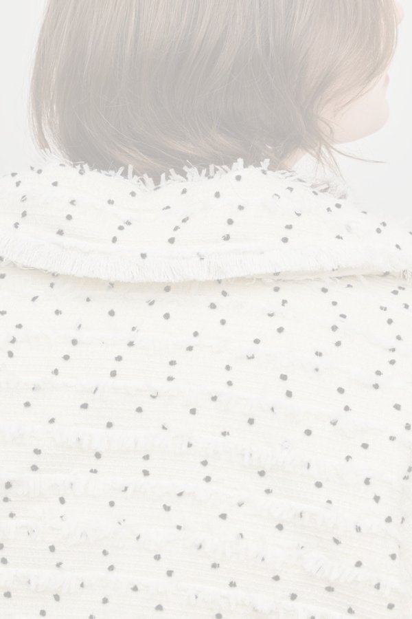 画像13:  {SOLD} グレースコンチネンタル｜GRACE CONTINENTAL  ツイードダウンジャケット{-BFS} (13)