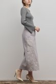 画像4: グレースコンチネンタル｜GRACE CONTINENTAL  エンブロイダリータイトスカート{-BFS} (4)
