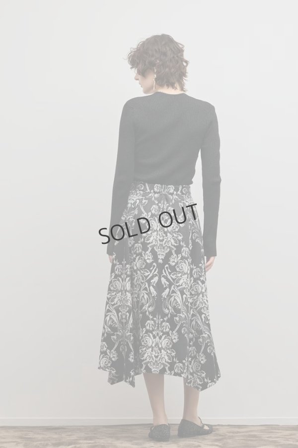 画像5: グレースコンチネンタル｜GRACE CONTINENTAL  スクエアリブニットトップ{-BFS} (5)