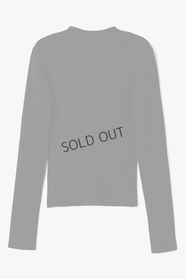 画像6: グレースコンチネンタル｜GRACE CONTINENTAL  スクエアリブニットトップ{-BFS} (6)