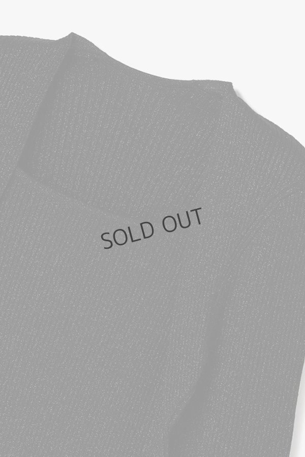 画像10: グレースコンチネンタル｜GRACE CONTINENTAL  スクエアリブニットトップ{-BFS} (10)