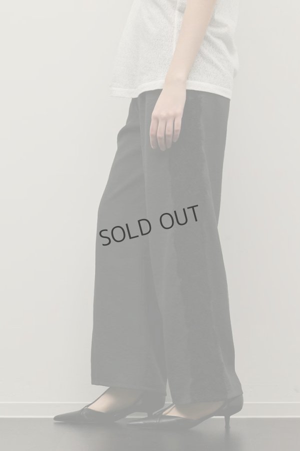画像1: {SOLD}グレースコンチネンタル｜GRACE CONTINENTAL  サイドレースパンツ{-BFS} (1)