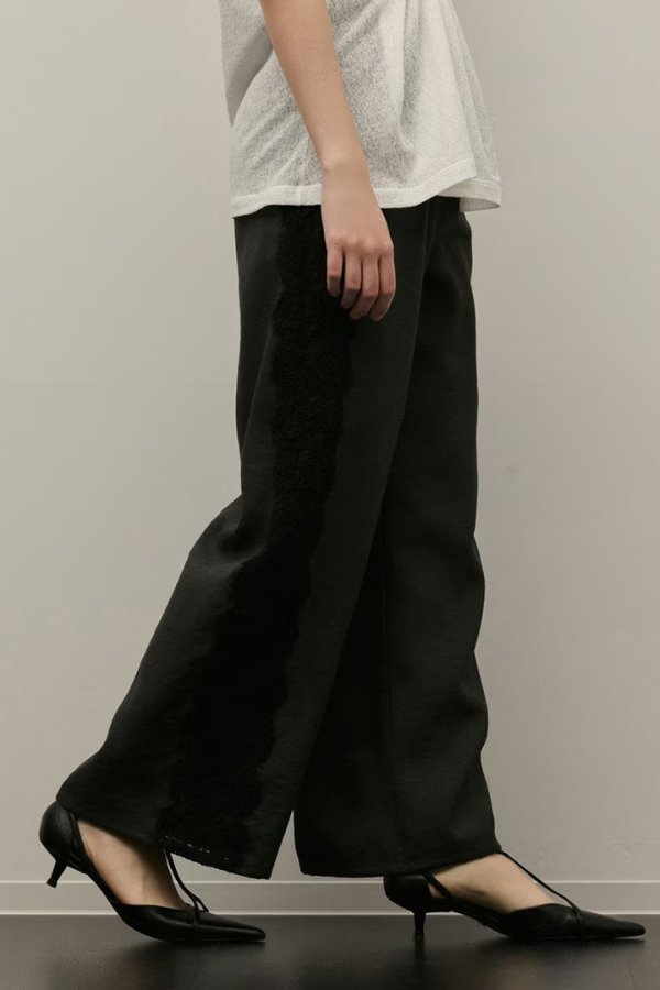 画像6: グレースコンチネンタル｜GRACE CONTINENTAL  サイドレースパンツ{-BFS} (6)