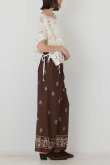 画像5: グレースコンチネンタル｜GRACE CONTINENTAL  メッシュエンブロイダリーポンチョトップ {-BFA} (5)