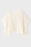 画像11: グレースコンチネンタル｜GRACE CONTINENTAL  メッシュエンブロイダリーポンチョトップ {-BFA} (11)