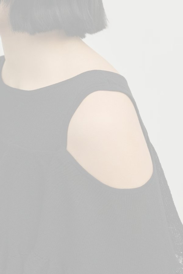 画像12:  {SOLD} グレースコンチネンタル｜GRACE CONTINENTAL  リブフレアニットトップ{-BFA} (12)