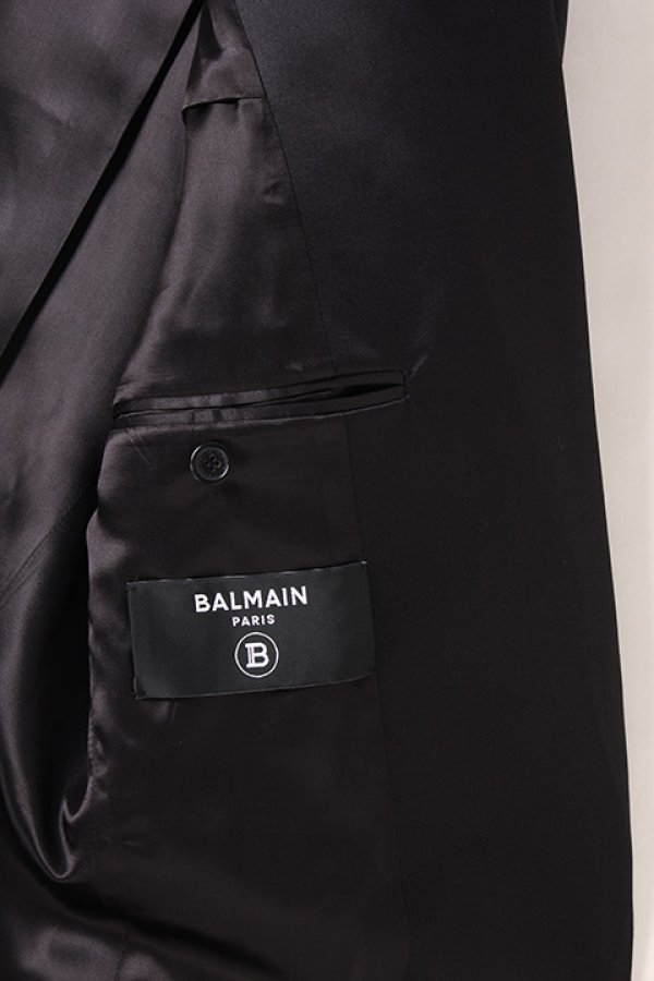 画像5: 【 30%OFF セール313,500円→219,450円】 BALMAIN バルマン BH2 JACKET COLLECTION FIT-6B{017746W001M-OPA-BJS} (5)
