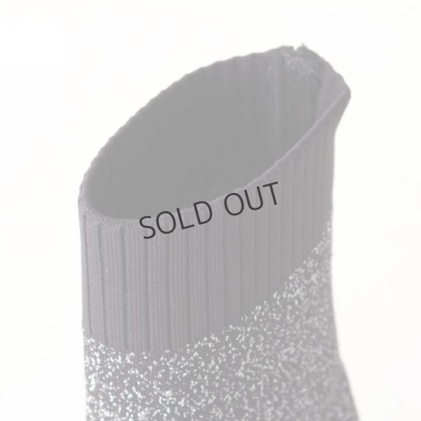 画像8: {SOLD}FABIO RUSCONI ファビオルスコーニ 1441 MAGLIA ラメニットポインテッドトゥショートブーツ{-AHA} (8)