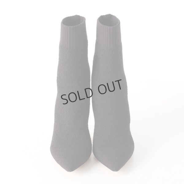 画像3: {SOLD}FABIO RUSCONI ファビオルスコーニ NELLE JACQUARD ストレッチポインテッドトゥソックスブーツ{-AHA} (3)