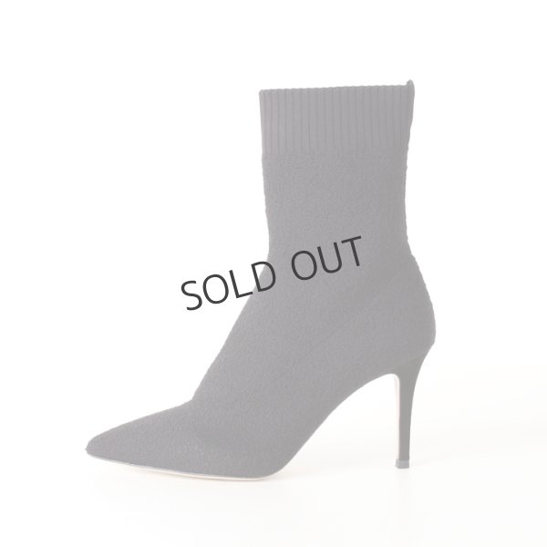 画像5: {SOLD}FABIO RUSCONI ファビオルスコーニ NELLE JACQUARD ストレッチポインテッドトゥソックスブーツ{-AHA} (5)