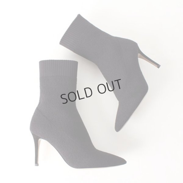 画像10: {SOLD}FABIO RUSCONI ファビオルスコーニ NELLE JACQUARD ストレッチポインテッドトゥソックスブーツ{-AHA} (10)