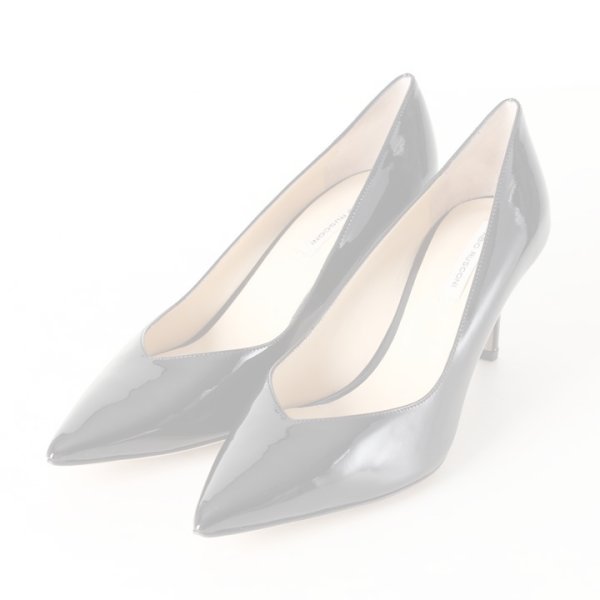 画像2:  {SOLD} FABIO RUSCONI ファビオルスコーニ BANGO VERNICE エナメルポインテッドトゥパンプス{-AHA} (2)