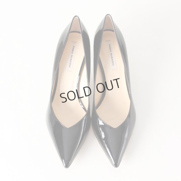 画像3: {SOLD}FABIO RUSCONI ファビオルスコーニ BANGO VERNICE エナメルポインテッドトゥパンプス{-AHA} (3)
